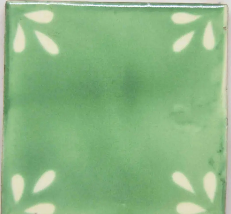 Carrelage mexicain Colibri Azulejos - SEVILLE BLANC VERT