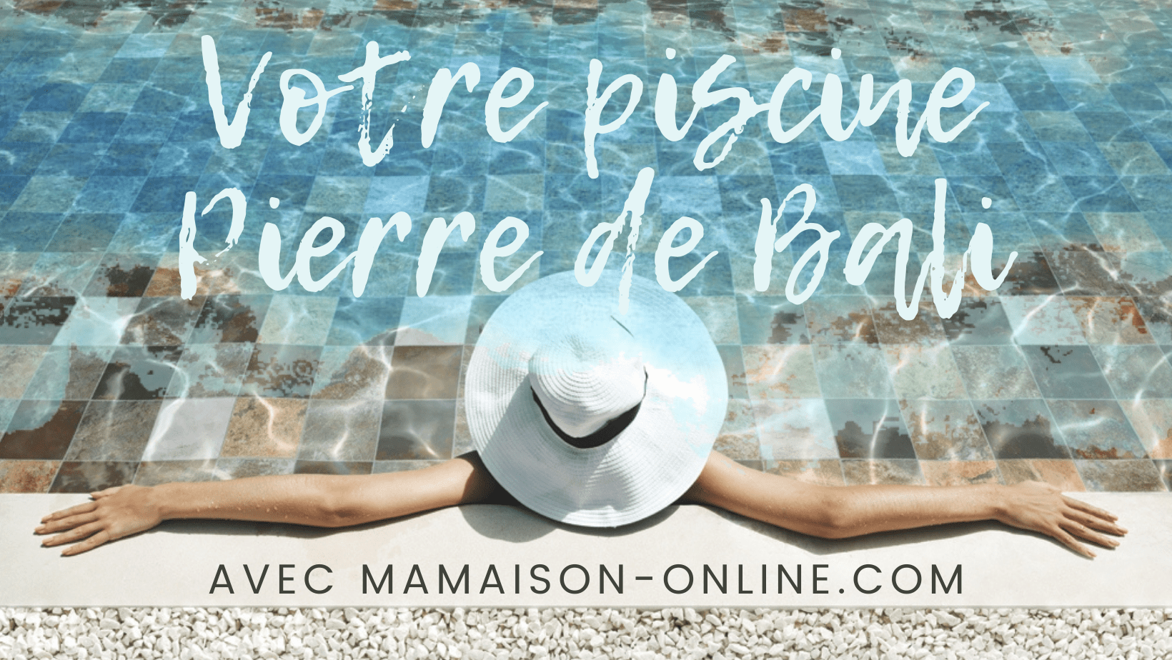 Piscine Pierre de Bali - carrelages piscines & extérieurs MaMaison-Online.com