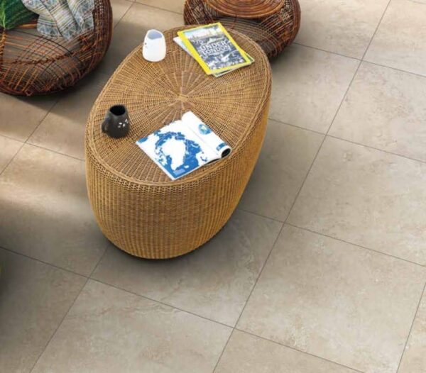 Monocibec Tradition - Carrelage imitation pierre TRAVERTIN BEIGE