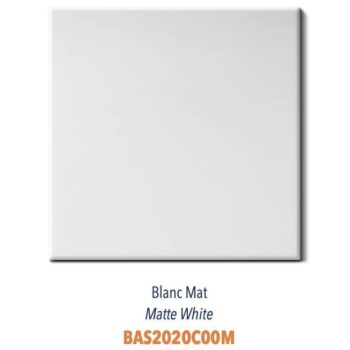 Carrelage couleur faience murale Diffusion Cér. ESSENTIELS 20x20cm - Blanc Mat, 20x20cm - Par boite de 35 soit 1,40m²