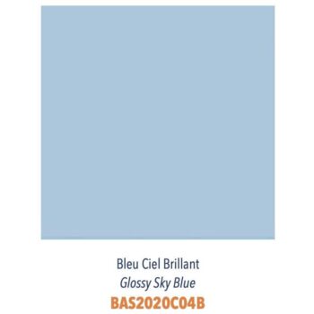 Carrelage couleur faience murale Diffusion Cér. ESSENTIELS 20x20cm - Bleu Ciel Brillant, 20x20cm - Par boite de 35 soit 1,40m²