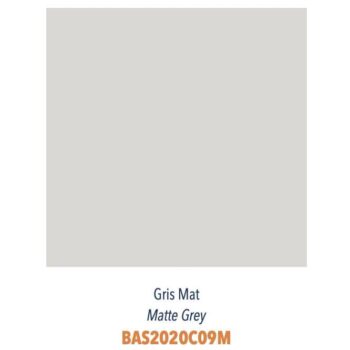 Carrelage couleur faience murale Diffusion Cér. ESSENTIELS 20x20cm - Gris Mat, 20x20cm - Par boite de 35 soit 1,40m²