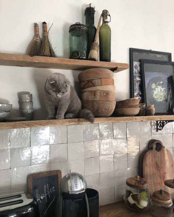 Zellige marocain - crédence de cuisine - Diffusion Céramique