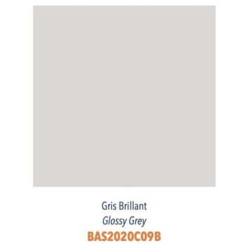 Carrelage couleur faience murale Diffusion Cér. ESSENTIELS 20x20cm - Gris Brillant, 20x20cm - Par boite de 35 soit 1,40m²