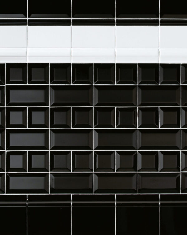 Carrelage métro noir et blanc - Diffusion Céramique
