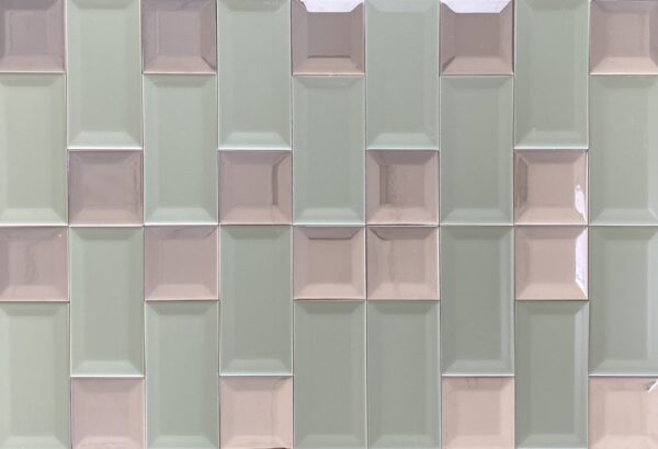 Réalisation en carrelage METRO Diffusion Céramique - Carreaux carré et rectangle