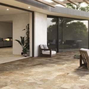 Carrelage travertin Century AURUM - EBUR 60x60cm + ARTIS 50x50cm + ARTIS 25x50cm + ARTIS 25x25cm