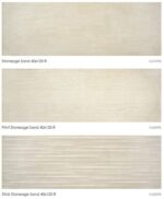 Carrelage imitation ciment Keratile STONEAGE - SAND - Nous contacter pour format 40x120 et motifs PRINT et STICK
