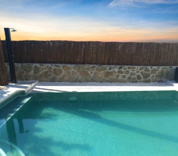 Mosaïque effet piscine Pierre de Bali - Reviglass PARADISE STONES AGUAMARINA