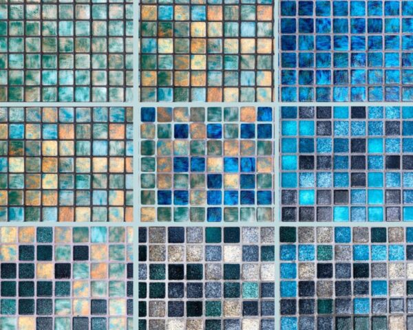 Mosaïque effet piscine Pierre de Bali - Reviglass PARADISE STONES