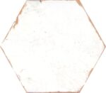 Carreau de ciment hexagonal - carrelage Nanda BOHEMIA blanc LINO WHITE