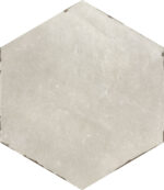 Carrelage imitation Carreau de ciment hexagonal Nanda Capri - TIBERIO TAUPE