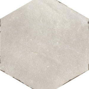 Carrelage imitation Carreau de ciment hexagonal Nanda Capri - TIBERIO TAUPE