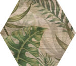 Carrelage hexagonal effet bois parquet peint ITT AFRICA - 12 motifs