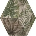 Carrelage hexagonal effet bois parquet peint ITT AFRICA - 12 motifs