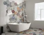 Carreau de ciment hexagonal sol / mur ITT Marrakech - 20 motifs