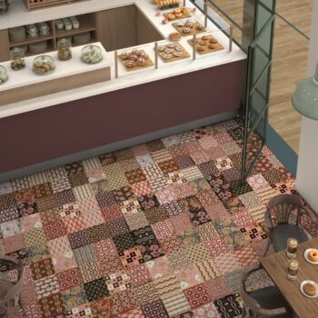 Carrelage patchwork CHIKE - Diffusion Céramique - Printemps - Eté