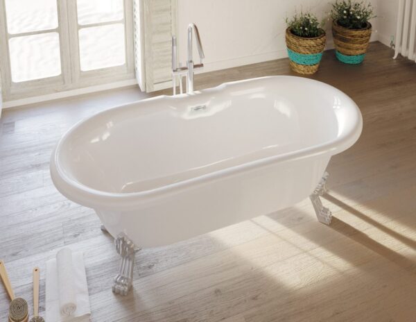 Baignoire sur pieds VICTORIA 168X78 de Sanycces – Image 5