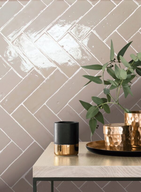 Carrelage pastel taupe NANDA Laurel Clay - SOFT TAUPE