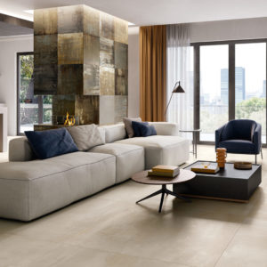 Carrelage effet métal Monocibec Blade - coloris VIBE