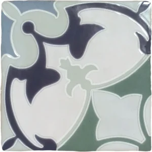 Carrelage fleur de lys brillant Nanda MELODY - Motif PARIS
