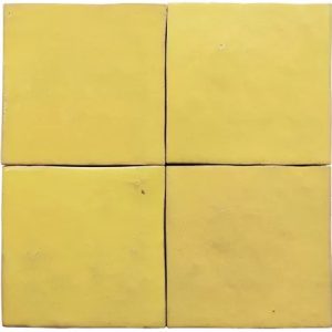 Zellige marocain jaune - Zelij Cevica AMARILLO