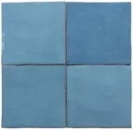 Zellige marocain bleu - Zelij Cevica AZUL CIELO