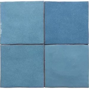 Zellige marocain bleu - Zelij Cevica AZUL CIELO