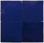 Zellige marocain bleu - Zelij Cevica AZUL COBALTO