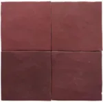 Zellige marocain bordeaux - Zelij Cevica BURDEOS