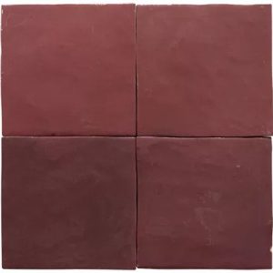 Zellige marocain bordeaux - Zelij Cevica BURDEOS
