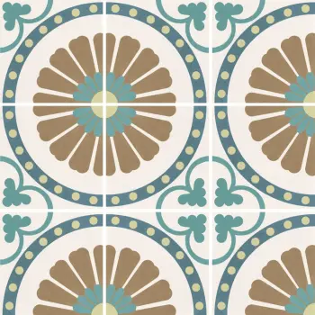 Carreaux de ciment en grès émaillé - Carrelage portugais Recer REVIVAL - RING