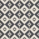 Carreaux de ciment noir et blanc - Recer TWENTIES - VERTEX