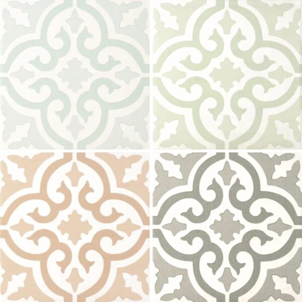 Carrelage imitation carreaux de ciment Recer LOVE