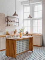 Carrelage cuisine - Collection MARLOW de Nanda Tiles - motif CAROLINA