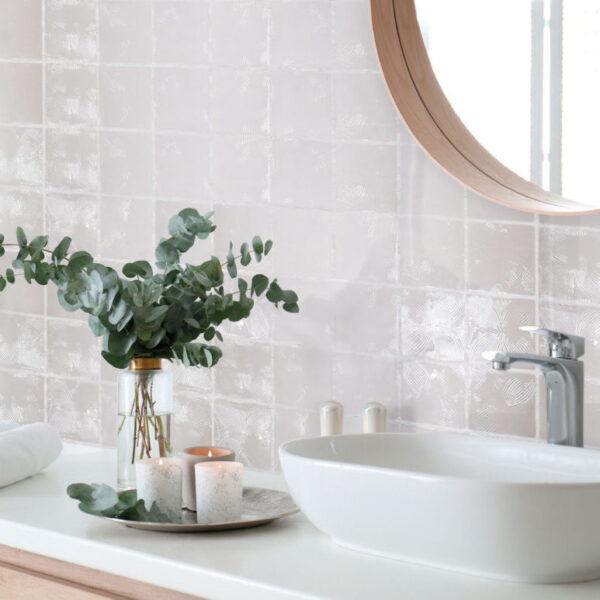 Carrelage fleurs brillant Nanda MELODY - LEILANI