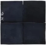 Zellige marocain noir - Zelij Cevica NEGRO