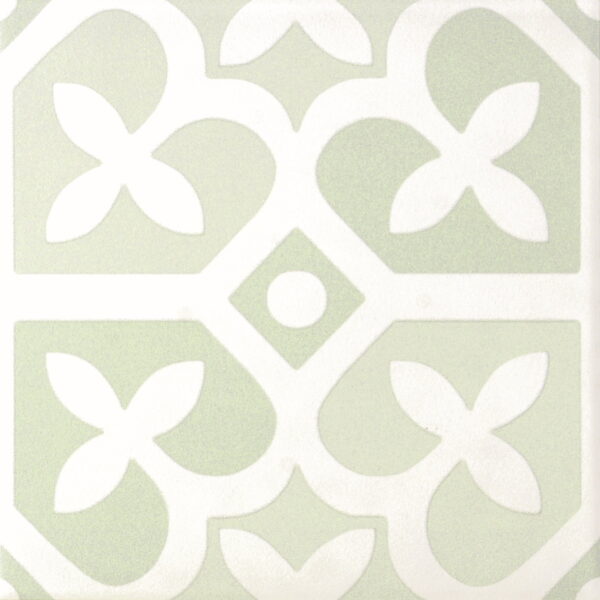 Carrelage imitation carreaux ciment LAMOUR - Dandy Green