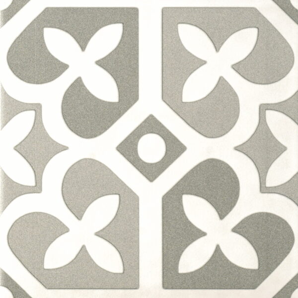 Carrelage imitation carreaux ciment LAMOUR - Dandy Grey