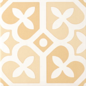 Carrelage faience imitation carreaux ciment LAMOUR - Dandy Amber