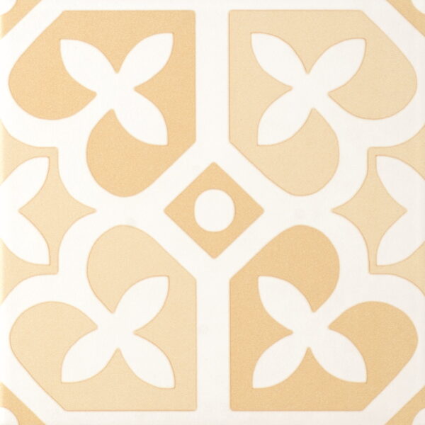Carrelage imitation carreaux ciment LAMOUR - Dandy Amber