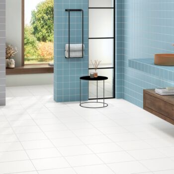 Carrelage couleur Recer Projectos : Azul M140, Cinza M123 et Neve