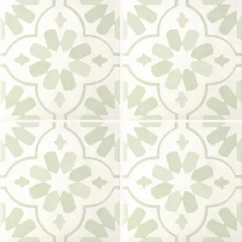 Carrelage imitation carreaux ciment LAMOUR - Airy Green