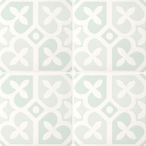 Carrelage imitation carreaux ciment LAMOUR - Dandy Blue