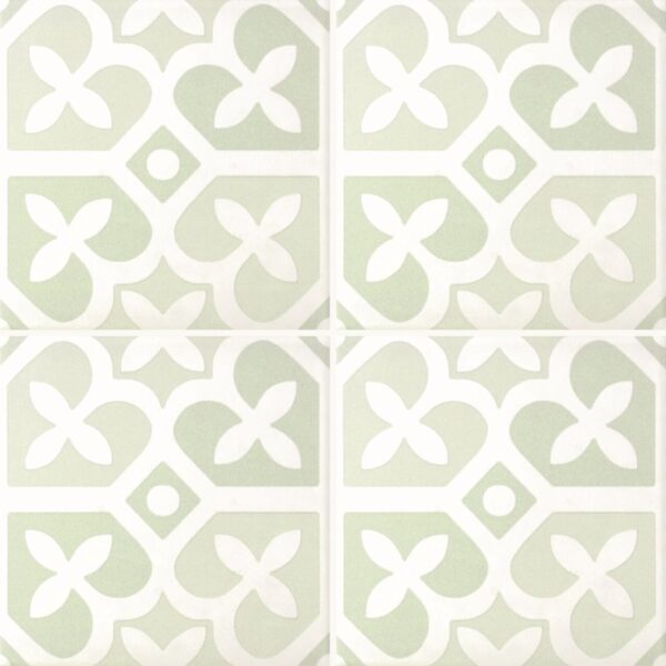 Carrelage imitation carreaux ciment LAMOUR - Dandy Green