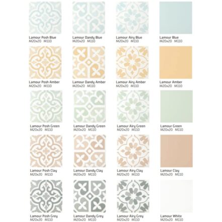 Carrelage imitation carreaux ciment - Recer LAMOUR