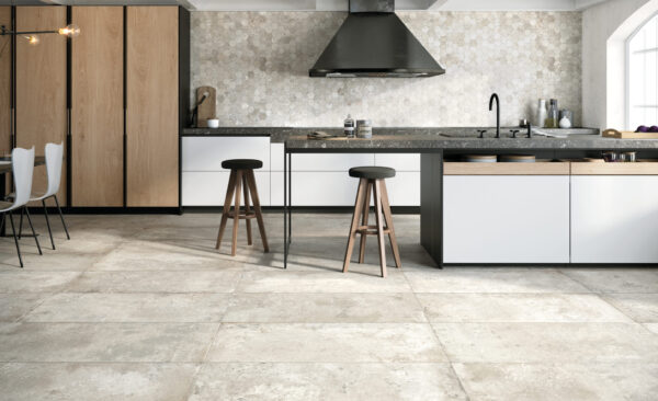 Carrelage pierre grand format Unicom Starker DEBRIS - FLINT