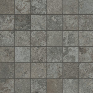 Carrelage imitation pierre Unicom Starker DEBRIS - décor mosaïque SOOT