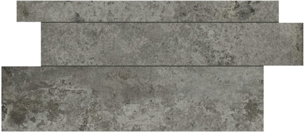 Carrelage imitation pierre Unicom Starker DEBRIS - décor Plank SOOT