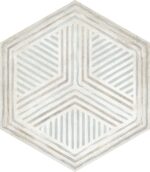 Carrelage effet carreau de ciment hexagonal Nanda HABITANIA - LUCI